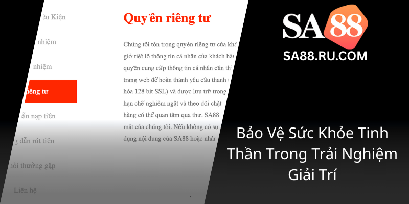 Bao Ve Suc Khoe Tinh Than Trong Trai Nghiem Giai Tri0