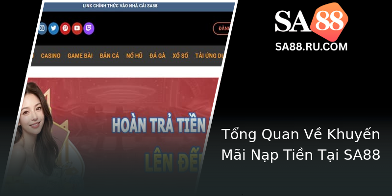Tổng Quan Về Khuyến Mãi Nạp Tiền Tại SA88